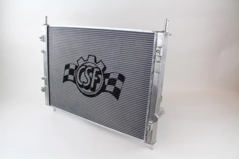 CSF 2015+ Ford Mustang GT 5.0L Radiator - Side View