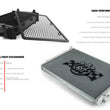 Load image into Gallery viewer, CSF 2015+ Volkswagen Golf/GTI (VAG MQB) Quadruple Pass DSG Water/Auxiliary Engine Radiator - Side View