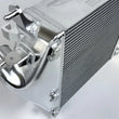 Load image into Gallery viewer, CSF 2020+ Audi SQ7 / SQ8 High Performance Intercooler System - Raw Aluminum - Back View