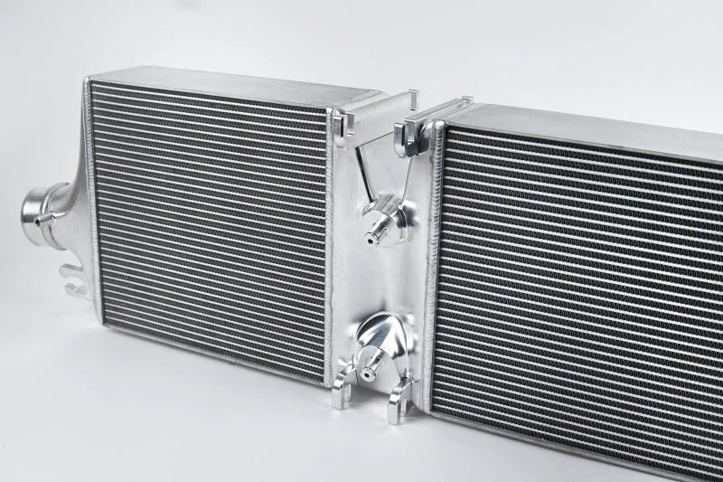 CSF 2020+ Porsche 992 Turbo/S High Performance Intercooler System (OEM PN 992.145.805.G) - Installation View