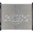 Load image into Gallery viewer, CSF 2020+ Toyota Highlander 3.5L V6 and 2.5L Hybrid OE Replacement Radiator