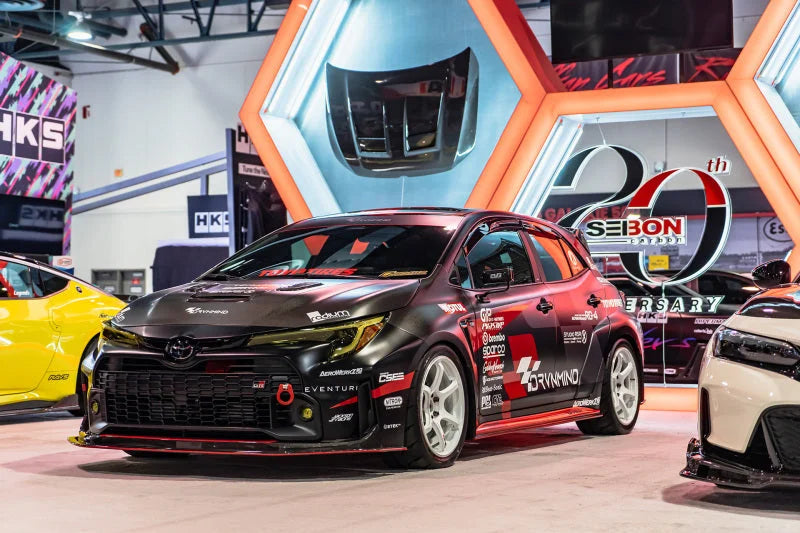 CSF 2023+ Toyota GR Corolla/2020+ GR Yaris High Performance Stepped Core Intercooler System - Silve - Additional View 5