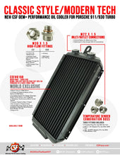 Load image into Gallery viewer, CSF 65-89 Porsche 911 / 930 OEM+ High-Performance Oil Cooler - Additional View 5