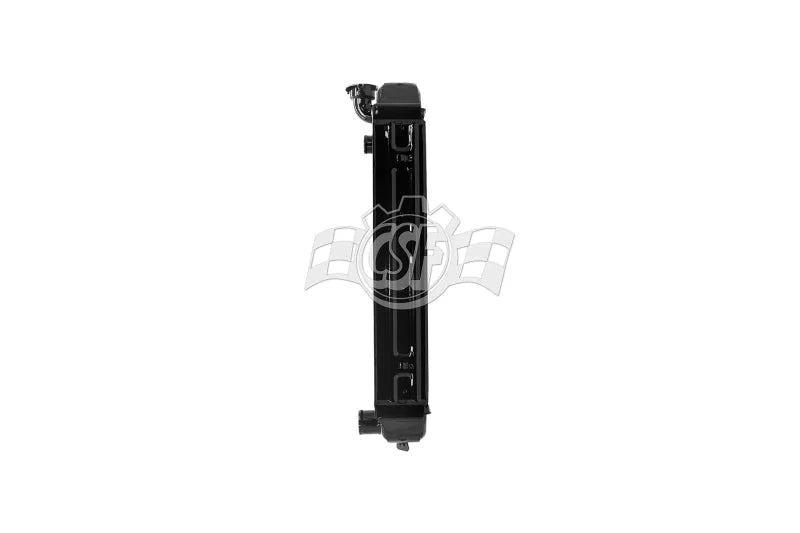 CSF 70-80 Toyota Landcruiser 3.9L/4.2L Heavy Duty 4 Row All Metal Radiator - Side View