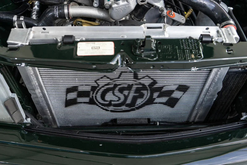 CSF 84-88 Mercedes-Benz W201 190E 2.3L - 16 w/ A/C High Performance Aluminum Radiator - Additional View 5