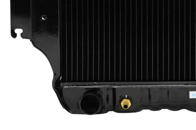 CSF 87-02 Jeep Wrangler 2.5L OEM Plastic Radiator - Back View