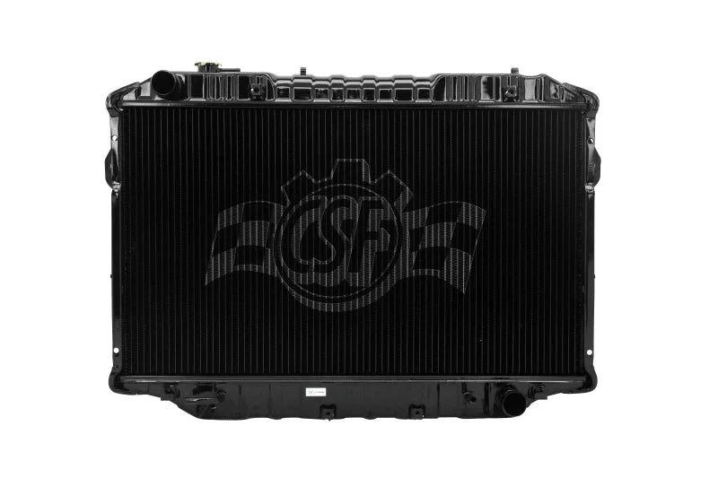 CSF 88-91 Toyota Landcruiser 3 Row All Metal Radiator - Main Product View