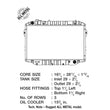 Load image into Gallery viewer, CSF 88-91 Toyota Landcruiser 3 Row All Metal Radiator - Installation View