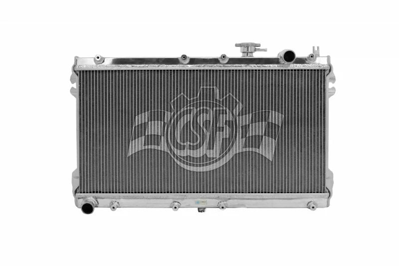 CSF 89-97 Mazda Miata Radiator - Side View