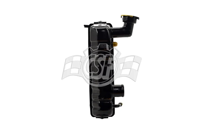 CSF 91-01 Jeep Cherokee 4.0L (LHD Only) Heavy Duty 3 Row All Metal Radiator - Side View