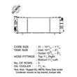 Load image into Gallery viewer, CSF 91-01 Jeep Cherokee 4.0L (LHD Only) Heavy Duty 3 Row All Metal Radiator - Additional View 5