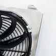 Load image into Gallery viewer, CSF 92-00 Honda Civic All-Aluminum Fan Shroud w/12in SPAL Fan - Back View