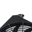 Load image into Gallery viewer, CSF 92-00 Honda Civic All-Aluminum Fan Shroud w/12in SPAL Fan - Black Finish - Back View