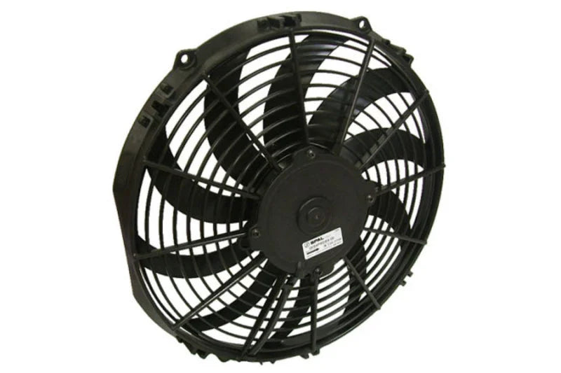 CSF 92-00 Honda Civic All-Aluminum Fan Shroud w/12in SPAL Fan - Black Finish - Additional View 7