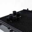 Load image into Gallery viewer, CSF 92-00 Honda Civic w/K-Swap V3 Radiator - Black Finish - Side View