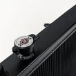 Load image into Gallery viewer, CSF 92-00 Honda Civic w/K-Swap V3 Radiator - Black Finish - Back View