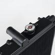 Load image into Gallery viewer, CSF 93-98 Toyota MK4 Supra Radiator - Black Finish - Back View