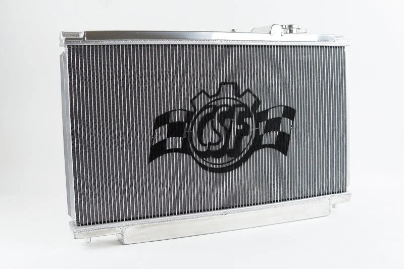 CSF 93-98 Toyota Supra Radiator - Side View