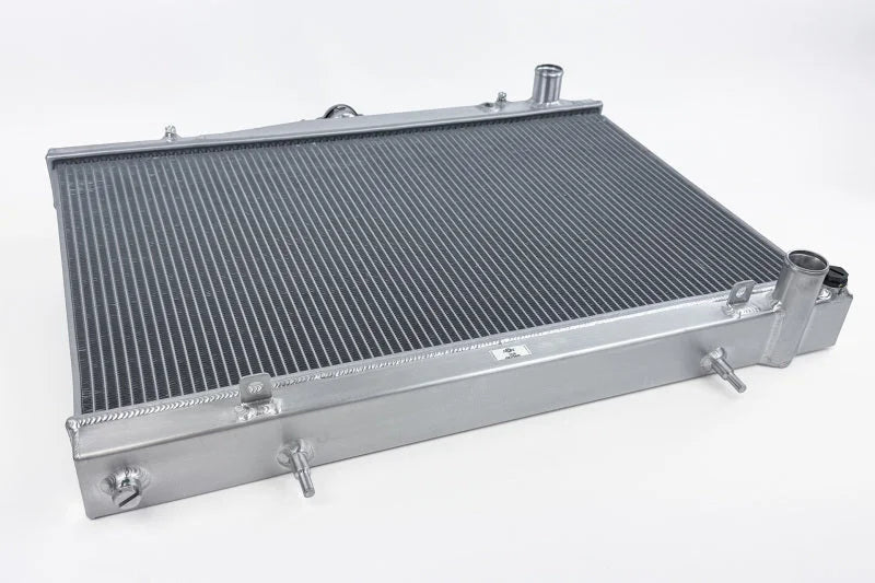 CSF 94-98 Nissan GT-R / GTS R33 High-Performance All-Aluminum Radiator - Black - Back View