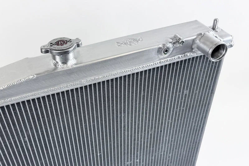 CSF 94-98 Nissan GT-R / GTS R33 High-Performance All-Aluminum Radiator - Black - Installation View