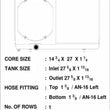 Load image into Gallery viewer, CSF 96-07 Mitsubishi Evo 4/5/6/7/8/9 Full-Slim Radiator w/12in Fan &amp; Shroud/-16AN &amp; Slip On Fitting - Additional View 5