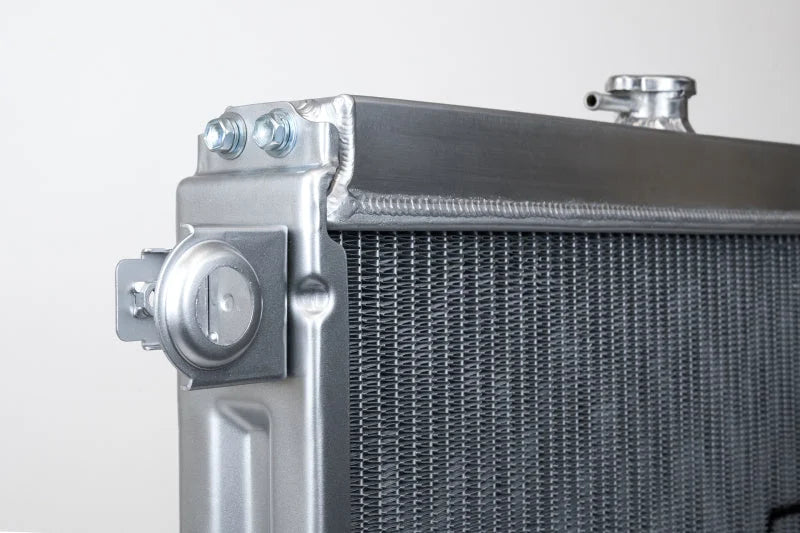 CSF 98-07 Toyota Land Cruiser / Lexus LX470 Heavy Duty All Aluminum Radiator - Back View