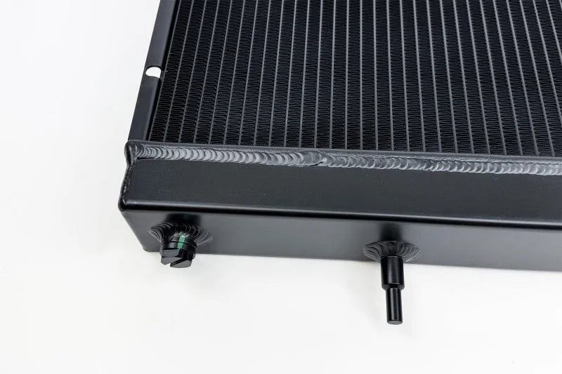 CSF 99-02 Nissan GT-R / GT R34 High-Performance All-Aluminum Radiator - Black - Back View
