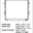 Load image into Gallery viewer, CSF 99-06 Toyota Tundra Radiator - Side View
