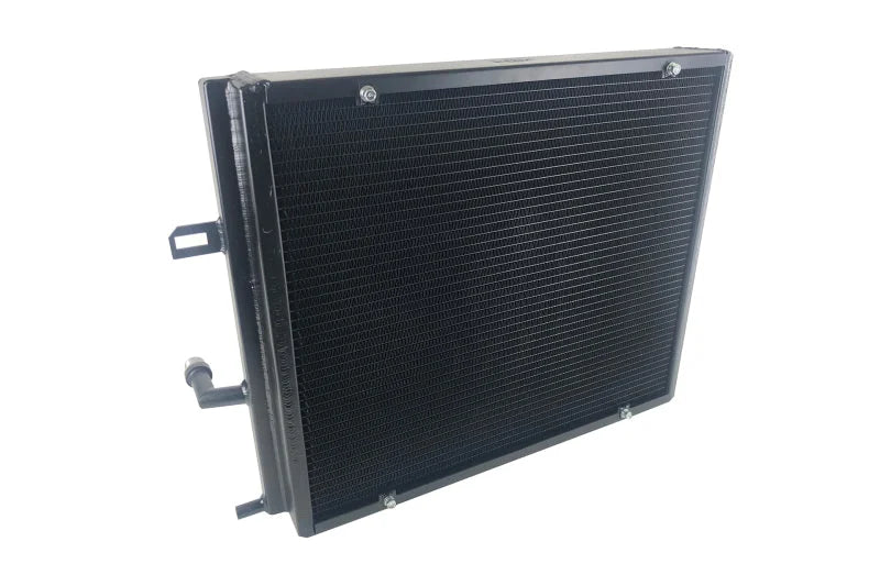 CSF BMW B58/B48 Front Mount Triple-Pass Heat Exchanger w/Rock Guard - Black - Main Product View