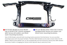 Load image into Gallery viewer, CSF BMW E30 Group A / DTM Race Style Oil Cooler - Installation View