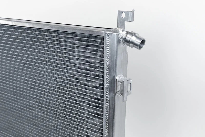 CSF BMW F9X X3M/X4M High-Performance Heat Exchanger and Transmission Cooler Module - Side View
