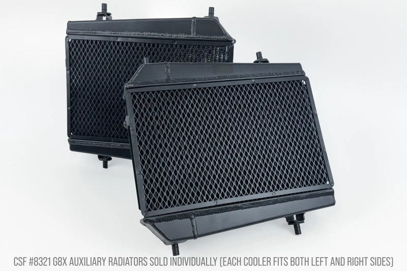 CSF BMW G8X M3/M4/M2 High-Performance Auxiliary Radiator - Single Radiator - Main Product View
