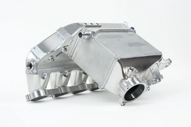 CSF BMW M2/M3/M4 S58 Comp & Non-Comp (G8X) Charge-Air Cooler Manifold - Raw Billet - Main Product View