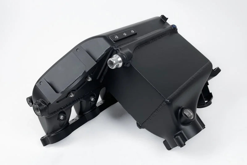 CSF BMW M2/M3/M4 S58 Comp & Non-Comp (G8X) Charge-Air Cooler Manifold - Thermal Dispersion Black - Main Product View