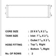 Load image into Gallery viewer, CSF Dual-Pass Universal Heat Exchanger (Cross-Flow) - Additional View 5