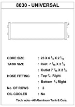Load image into Gallery viewer, CSF Dual-Pass Universal Heat Exchanger (Cross-Flow) - Additional View 5