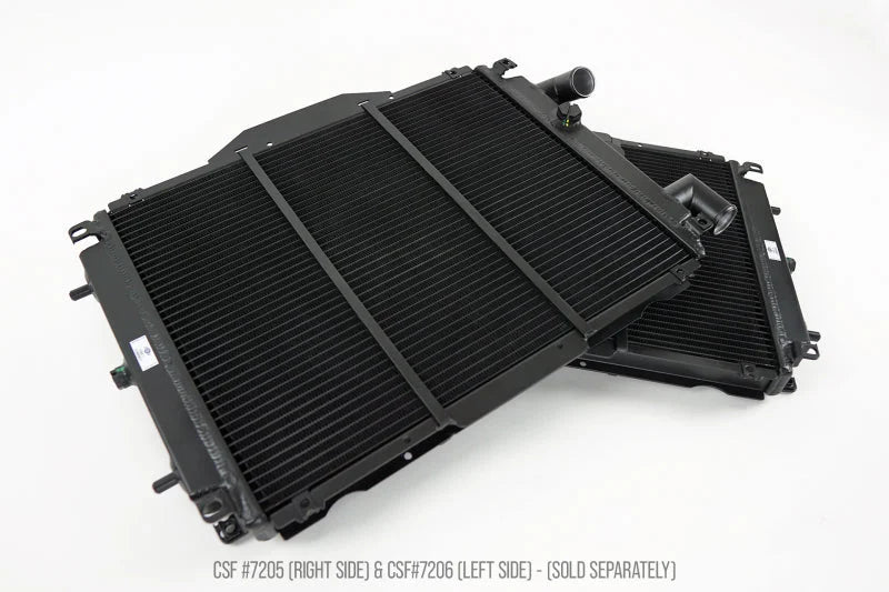 CSF Ferrari F355 High Performance All-Aluminum Radiator - Right - Back View