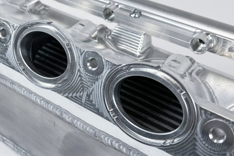 CSF Gen 2 B58 Race X Charge-Air-Cooler Manifold - Raw Billet Aluminum Finish - Additional View 6