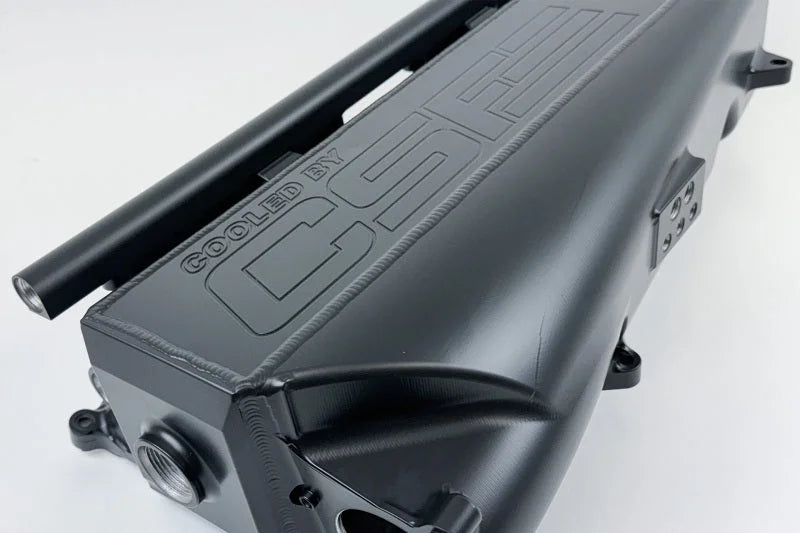 CSF Gen 2 B58 Race X Charge-Air-Cooler Manifold - Thermal Black Finish - Additional View 6