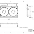 Load image into Gallery viewer, CSF Motorsport Radiator with Shroud - 14in SPAL Brushless Fans - Harnesses - Side View