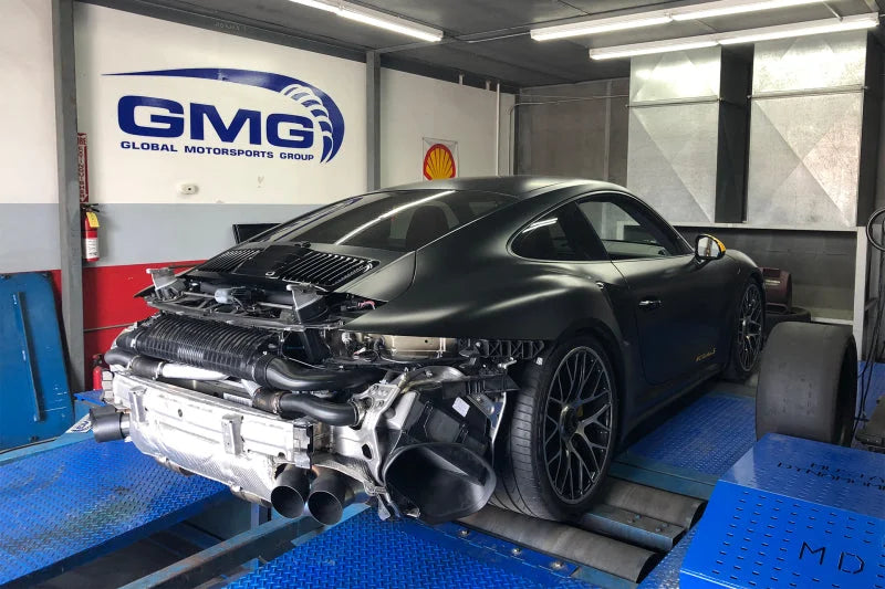 CSF Porsche 911 Turbo (991)/Turbo S (991.1/991.2) Twin Intercooler Set - Side View