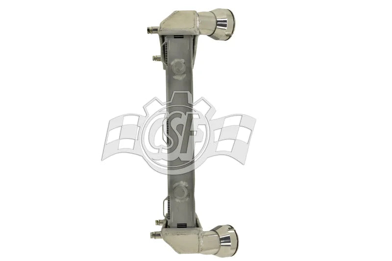CSF Porsche 911 Turbo/GT2 (996 & 997) Left Side Radiator - Installation View