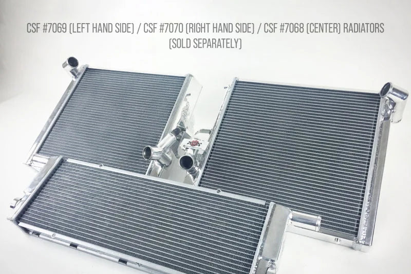 CSF Porsche 911 Turbo/GT3 RS/GT4 (991) Center Radiator - Additional View 7