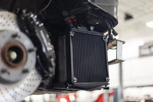 Load image into Gallery viewer, CSF Porsche 964/993 OEM+ Performance Fender Oil Cooler - Side View