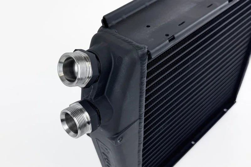 CSF Porsche 964/993 OEM+ Performance Fender Oil Cooler - Back View