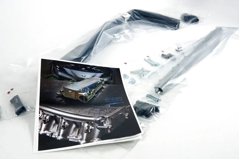 CSF Toyota A90/A91 Supra/ BMW G-Series B58 Charge-Air Cooler Manifold- Black - Additional View 6