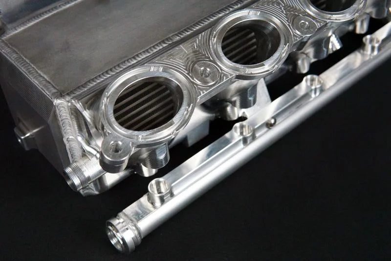 CSF Toyota A90/A91 Supra/ BMW G-Series B58 Charge-Air Cooler Manifold- Machined Billet Aluminum - Additional View 9