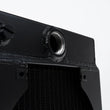 Load image into Gallery viewer, CSF Universal Drag Race / Tuck Radiator w/9in Spal Fan - 10.5in H x 10in L x 3.6in W - Black - Side View