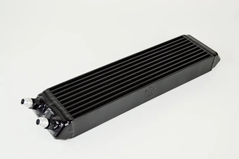 CSF Universal Dual-Pass Internal/External Oil Cooler - 22.0in L x 5.0in H x 2.25in W - Side View