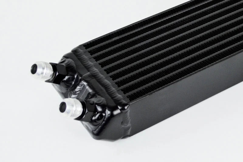 CSF Universal Dual-Pass Internal/External Oil Cooler - 22.0in L x 5.0in H x 2.25in W - Back View